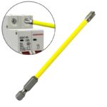 110mm Magnetic Slotted Cross Screwdriver Bit FPH2 for Electricians, Socket Switch, and Hand Tools