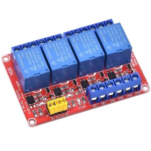 24V 4 Channel Relay Module with Optocoupler