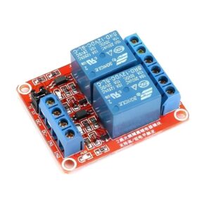 24V 2 Channel Relay Module with Optocoupler
