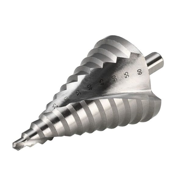6–60mm Step Drill Bit – Spiral Groove Multi-Function Hole Cutter for Metal & Wood - Image 4