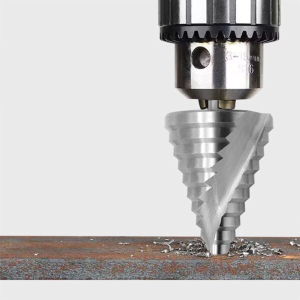 6–60mm Step Drill Bit – Spiral Groove Multi-Function Hole Cutter for Metal & Wood - Image 5
