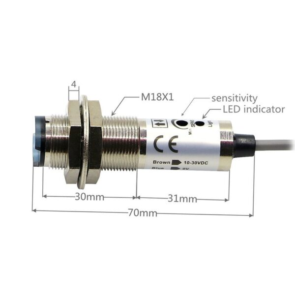 NPN 4-Wire Infrared Body Photoelectric Switch - Image 5