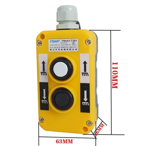 Lift Button Switch Crane Loading and Unloading Control Handle - Image 2