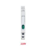 DIN Rail Indicator Light – 230V AC, Modular Lamp (Single Light)( Green)