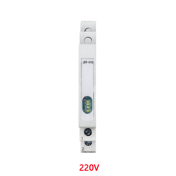 DIN Rail Indicator Light – 230V AC, Modular Lamp (Single Light)(White)