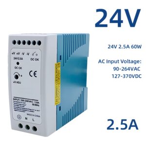 DIN Rail Power Supply (24V, 60W)