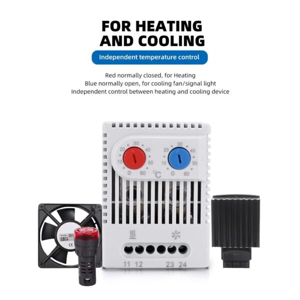 Dual Thermostat – Temperature Controller for Heating & Cooling - Image 2