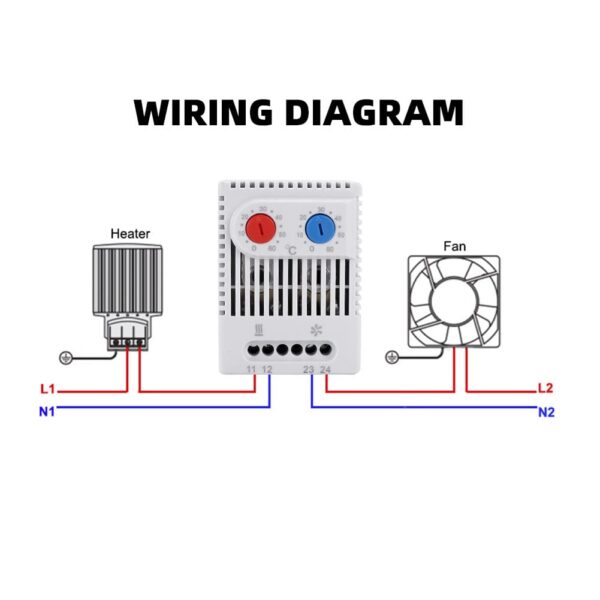 Dual Thermostat – Temperature Controller for Heating & Cooling - Image 3