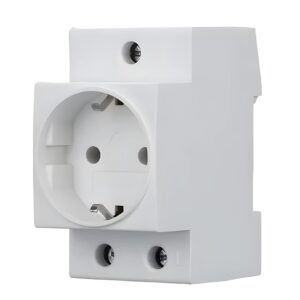 EU Power Socket – DIN Rail Mount (10A/16A, 250V)