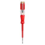 Electrical Tester Pen – Voltage Indicator Screwdriver 100–500V with Neon Bulb(Red color)