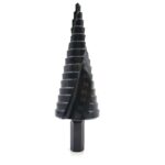 HSS Cobalt Step Drill Bit Set – 4–32mm, Nitrogen-Coated, Spiral Flute with Triangle Shank