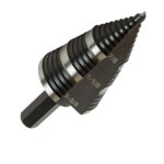 HSS Step Drill Bit – Titanium Coated, Double Fluted Cone Drill for Metal, Plastic & Wood