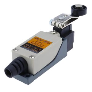 Limit Switch – Adjustable Rotary Roller Lever Arm, Mini Waterproof, Momentary Reset Handle, Brass Contact