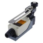 Limit Switch – Rotary Adjustable Roller Lever Arm, Momentary Reset, Waterproof, Brass Contact
