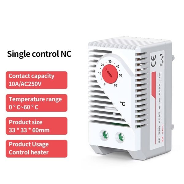 Thermostat – Normally Closed (NC) Temperature Controller - Image 2
