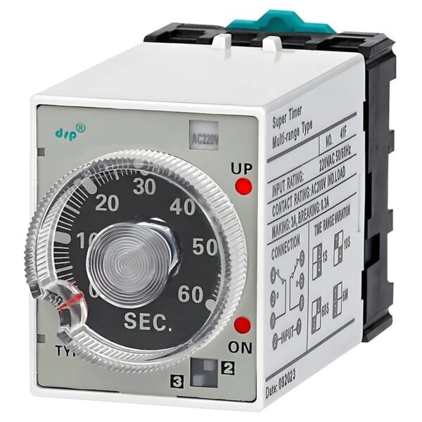 On-Delay Multifunctional Time Relay  0.5sec - 3min.
