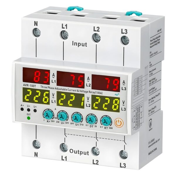 Over-current & Voltage Protection Relay 63ِِِA