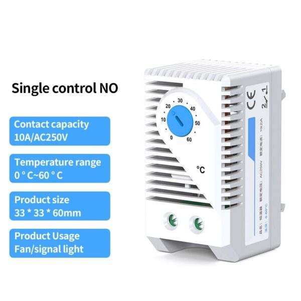 Thermostat – Normally Open (NO) Temperature Controller - Image 5