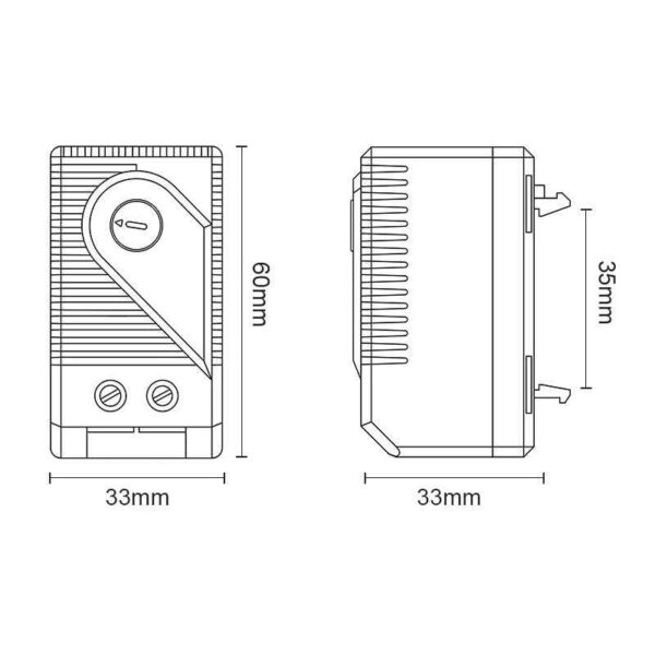 Thermostat – Normally Open (NO) Temperature Controller - Image 6