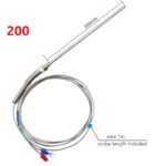 Type K Thermocouple Sensor – M8, 1m Cable, 200mm Compression Spring Probe