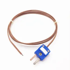 PTFE insulated type T thermocouple temperature sensor