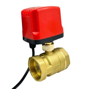 Waterproof Motorized Ball Valve – High Torque, Brass Electric Valve