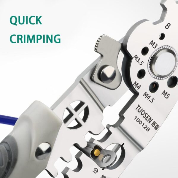 Multi-functional wire stripper and crimping tool - Image 8