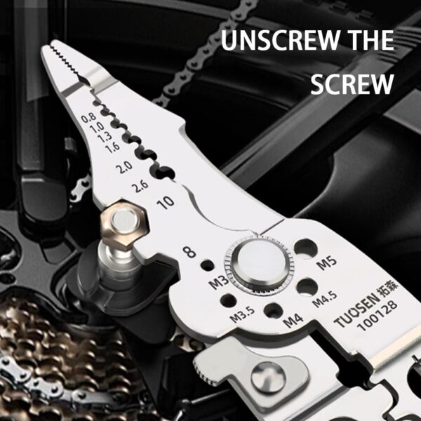 Multi-functional wire stripper and crimping tool - Image 10