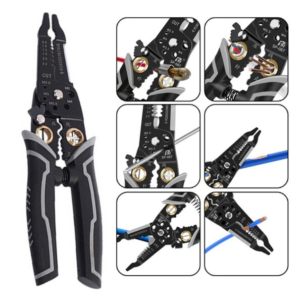 Multi-functional wire stripper and crimping tool - Image 2