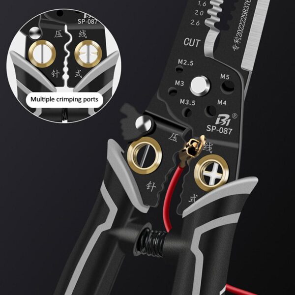 Multi-functional wire stripper and crimping tool - Image 7