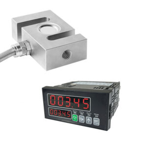 High Quality S Type Weighing Sensor Weight Sensor Load Cell +Load Cell Indicator ,Display 5T Biosensor